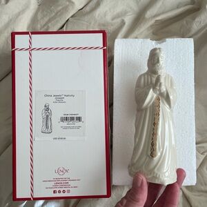 Lenox China Jewels Nativity Joseph Figurine 6.5 in New